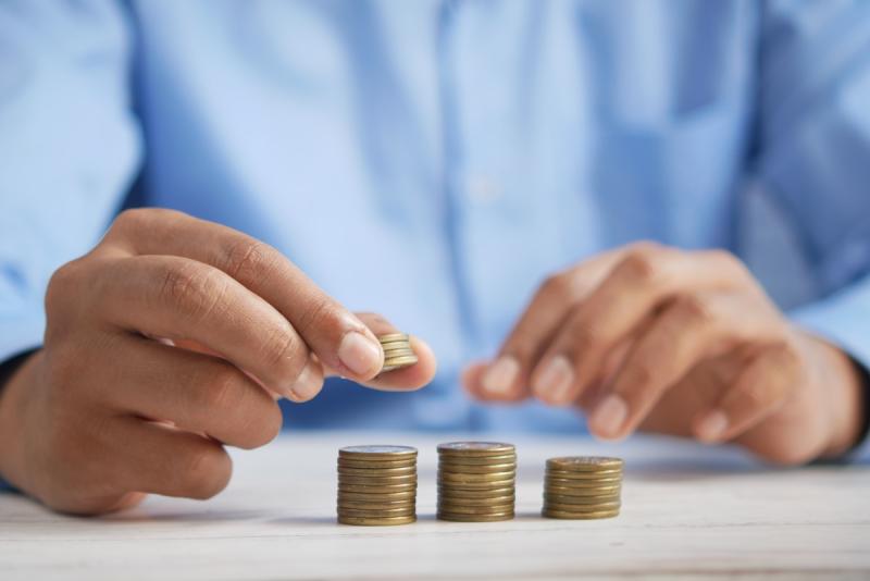 Financial planning documents showing diversified income stream strategy